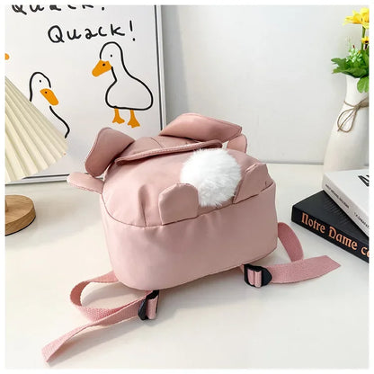 New Fashion Children School Bags Bunny Portable Backpacks Kids Travel Rucksacks Cute Boys and Girls School Book Backpack 20L