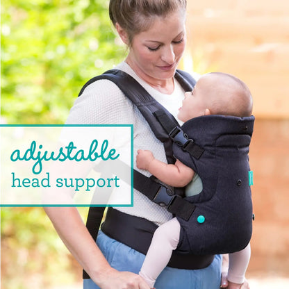 Baby Carrier-Ergonomic Advanced 4-in-1 Face-in and Face-out Front and Back Carry for Newborns Baby Carrier Strap Sling Infant