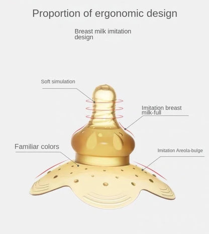 Silikon Brustwarzenschutz Stillen Mutter Schutz Schilde Milch Abdeckung beliebt