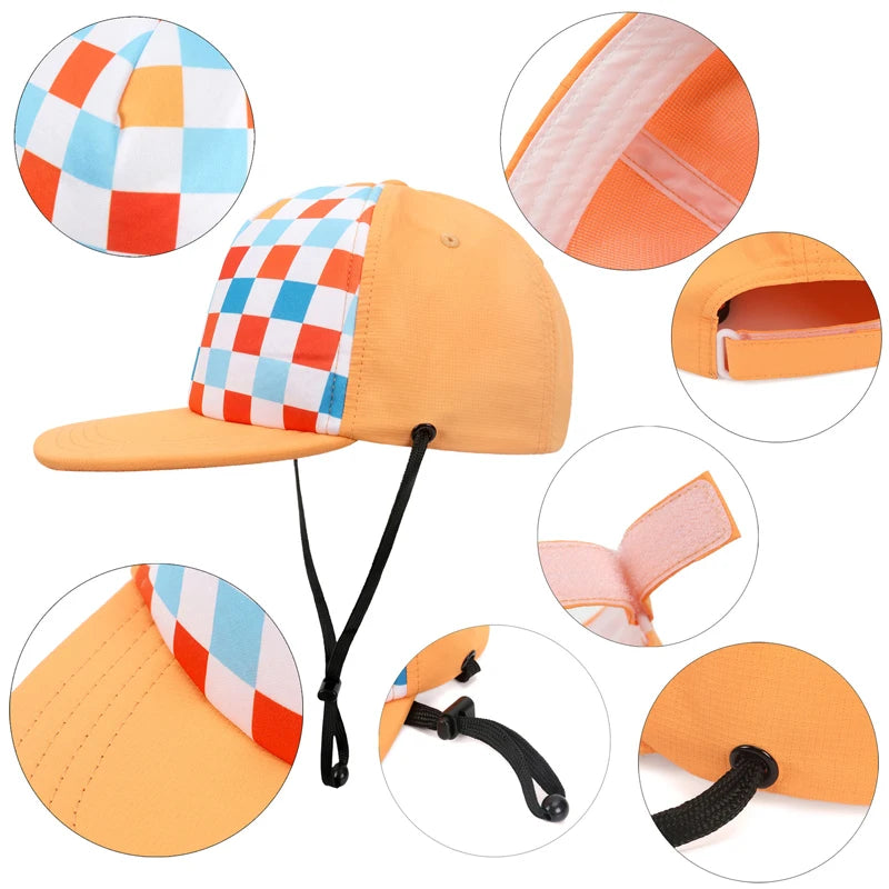 Sommer Babymütze Quick-dry Strand Kinder Sonnenhüte für Mädchen Jungen Zubehör Verstellbare Snapback Mütze Kinder Baseball Caps 6M-10Y