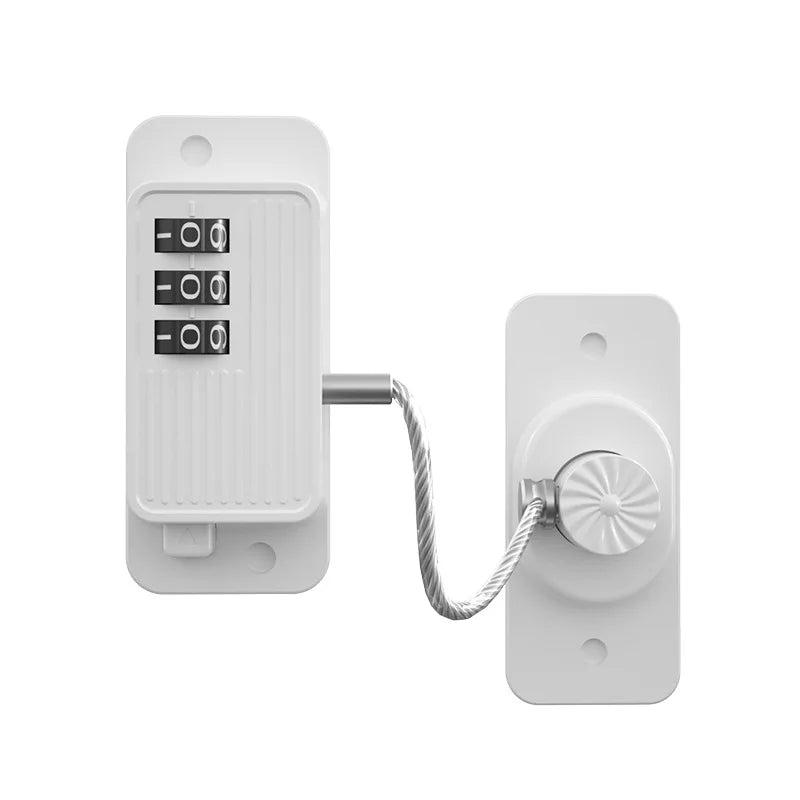 Home Window Lock Door Security Protection Password Key Baby Safety Cabinet Refrigerator Drawer Locks Child Kids Baby Care