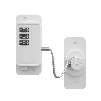 Home Window Lock Door Security Protection Password Key Baby Safety Cabinet Refrigerator Drawer Locks Child Kids Baby Care