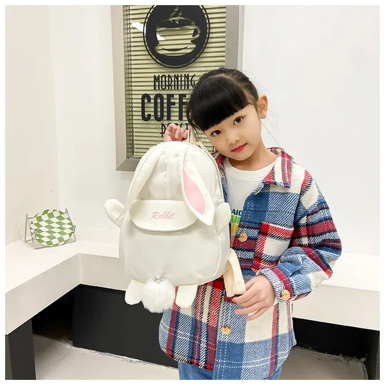 Neue Mode Kinder Schultaschen Bunny Tragbare Rucksäcke Kinder Reiserucksäcke Niedlichen Jungen und Mädchen Schulbuch Rucksack 20L