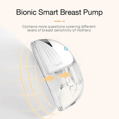 Dr.isla 2Pcs Wearable Breast Pump Hands Free Electric Portable Wearable Breast Pumps BPA-free Breastfeeding Milk Collector