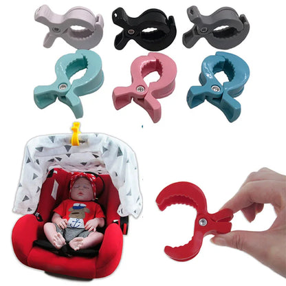 2 teil/los Baby Bunte Autositz Zubehör Kunststoff Kinderwagen Spielzeug Clip Kinderwagen Kinderwagen Peg Zu Haken Abdeckung Decke Moskitonetz Clips