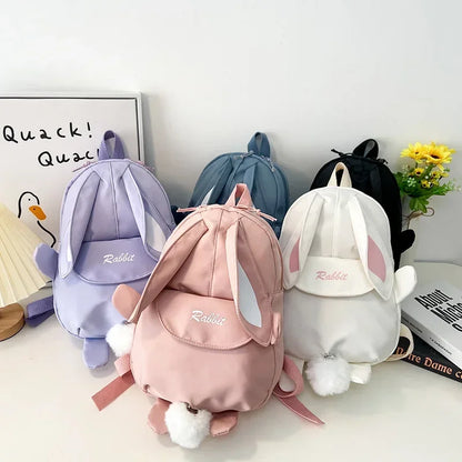 Neue Mode Kinder Schultaschen Bunny Tragbare Rucksäcke Kinder Reiserucksäcke Niedlichen Jungen und Mädchen Schulbuch Rucksack 20L