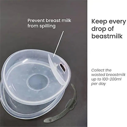 Portable Breast Milk Collector Leakage Prevention And Overflow Prevention Baby Feeding Milk Protect Nipples Collect Breastmilk