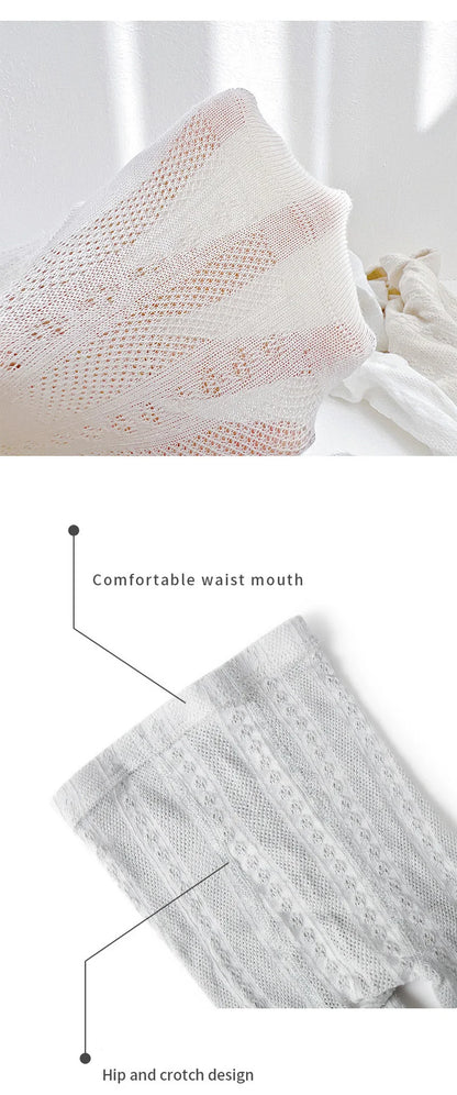 Summer Baby Girls Legging Pants Breathable Mesh Infant Pants Thin Lace Anti-Mosquito Pants Kids Trousers Children Clothing 0-8Y