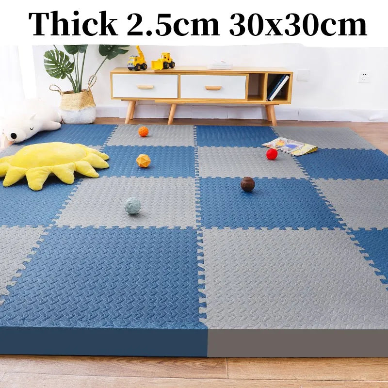 8PCS Tatame Gyms & Playmats Baby Floor Mat Floor Noise Tatamis for Babies Sound Deadening Mat Puzzle Mat Baby Play Gym Mat