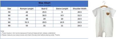 2023 koreanische Babyspielanzug Baumwolle mit langen Ärmeln Overall für Mädchen Jungen Niedliche Bären Einteiler Kleidung Neugeborenen Sommer Herbst Bodys