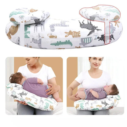 Stillkissen Treasure Mother Stillen Multifunktionales Baby Anti-Erbrechen Milch Atmungsaktiver Taillenschutz Kann gewaschen Werden