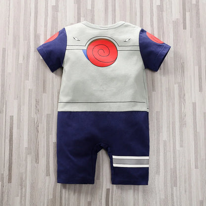 Newborn Baby Clothes Summer short sleeve cotton Cartoon Anime Chopper Fashion boy and girl romper 0-18M comfort baby pajamas