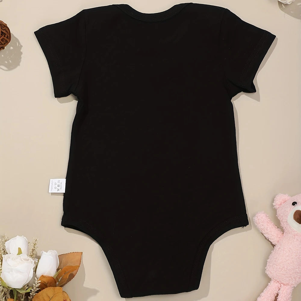 Das eine geht nicht ohne das andere Zwillingsbaby-Jungen-Kleidung Bodys mit süßem Aufdruck Mode Neugeborenen-Strampelanzug Sommer Ropa De Bebe Niña