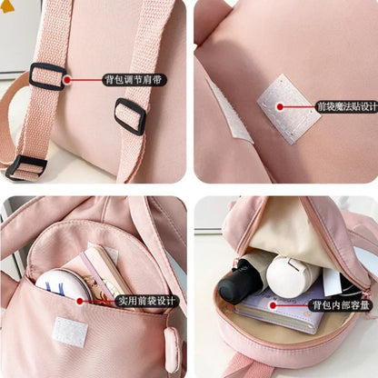 Neue Mode Kinder Schultaschen Bunny Tragbare Rucksäcke Kinder Reiserucksäcke Niedlichen Jungen und Mädchen Schulbuch Rucksack 20L