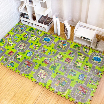 Baby Play Mats EVA Foam Puzzle Mat Children Room Activities Game Mat For Baby Interlock Floor Carpet 30*30CM/set Toys Gift