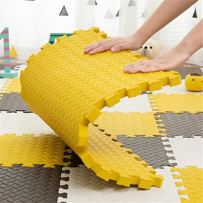 8PCS Tatame Gyms & Playmats Baby Floor Mat Floor Noise Tatamis for Babies Sound Deadening Mat Puzzle Mat Baby Play Gym Mat