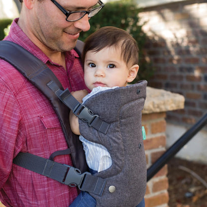 Babytrage - Ergonomische, fortschrittliche 4-in-1-Trage mit dem Gesicht nach innen und außen, Vorder- und Rückentrage für Neugeborene, Babytragegurt, Tragetuch für Kleinkinder