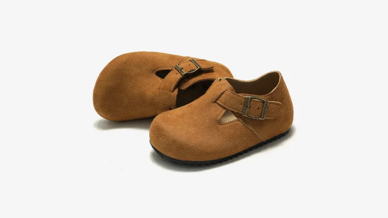 RUIZUSTOCK Fleece-Clogs für Kinder, elastische Baby-Plüsch-Hausschuhe für Jungen und Mädchen, Lauflernschuhe, warme Winter-Freizeitschuhe mit weicher Sohle