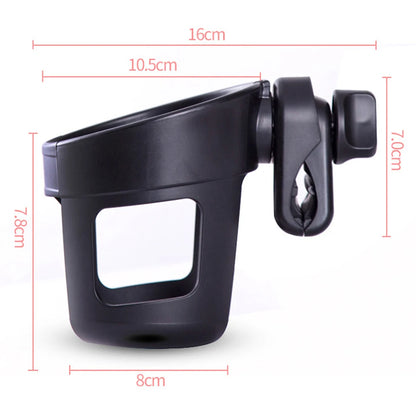 Cup Holder For Stroller Phone Holder Milk Bottle Support For Outing Anti-Slip Design Universal Pram Baby Stroller Accessories