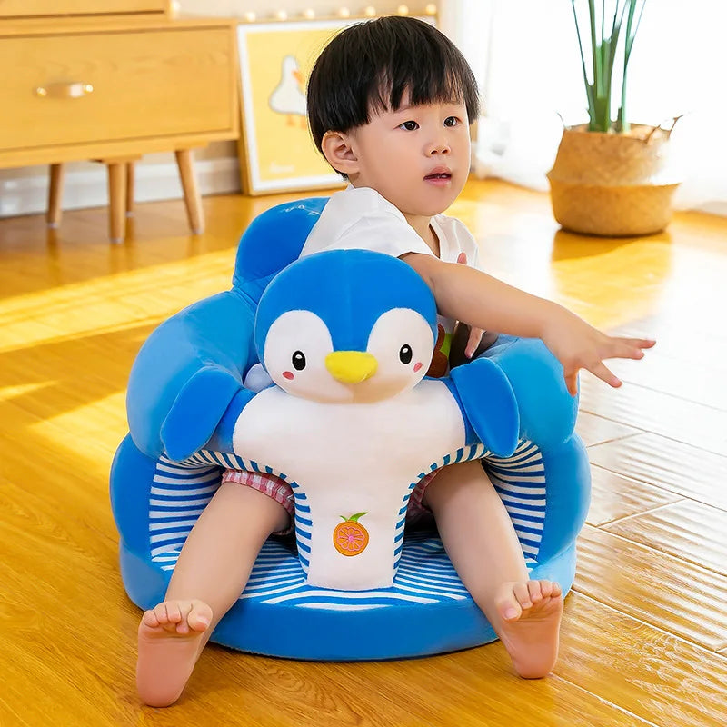 Baby Sofa Baby Seat Sofa Frame Cotton Feeding Chair Baby Seats Nest Puff Washable No Filler Cradle Sofa Chair