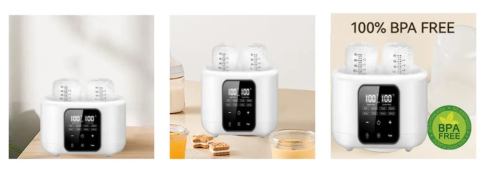 Baby Feeding Bottle Warmers & Sterilizers Milk & Food Warmer Newborn Baby Essentials Bottle Set Accessories Steam Heater