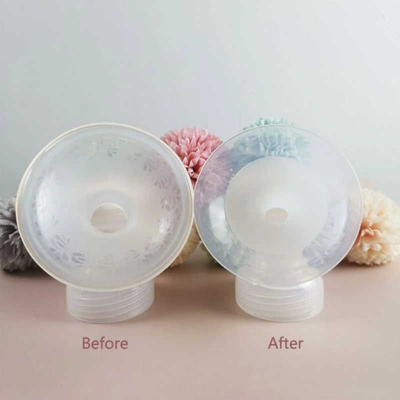 Silicone Inserts Converter 14mm 16mm 18mm 20mm 22mm 24mm Breast Pump Horn Caliber Size for Collection Cup Breast Pump Accessorie