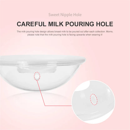 Portable Breast Milk Collector Leakage Prevention And Overflow Prevention Baby Feeding Milk Protect Nipples Collect Breastmilk