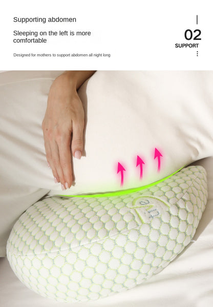 Multifunctional U-Shape Pregnancy Pillows Soft Side Sleeping Body Cushion for Pregnant Women Solid Nursing Pillow