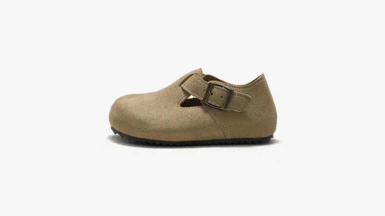 RUIZUSTOCK Fleece-Clogs für Kinder, elastische Baby-Plüsch-Hausschuhe für Jungen und Mädchen, Lauflernschuhe, warme Winter-Freizeitschuhe mit weicher Sohle