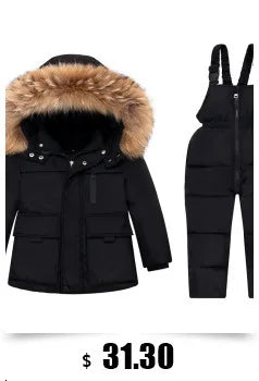 Kinder Kleidung Set Mit Kapuze Parka Junge Baby Overalls kleinkind Mädchen Kleidung Winter Warme Daunenjacke Kinder dinosaurier Mantel Schneeanzug