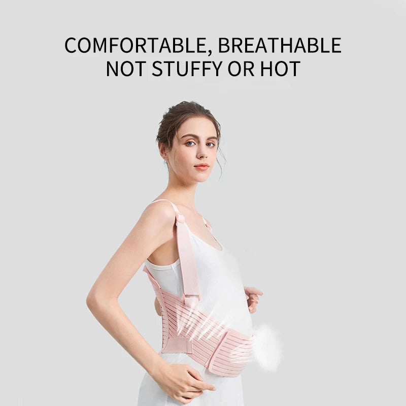 MOOZ Pregnant Women Support Belly Band Care for Pregnancy Breathable Adjustable Postpartum Girdle Pregnancy Products CDC018