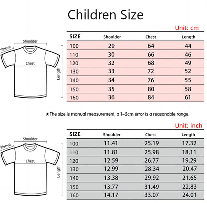 Children Top 3d Print Spider Graphics T-Shirt For Boy Clothes Fashion Short Sleeve Girl T-Shirt Tops Summer Kids Clothing