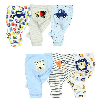 Großhandel 3/6 teile/los Baby Hosen Baumwolle Herbst Leggings für jungen mädchen Mid Voller Länge Baby Hose