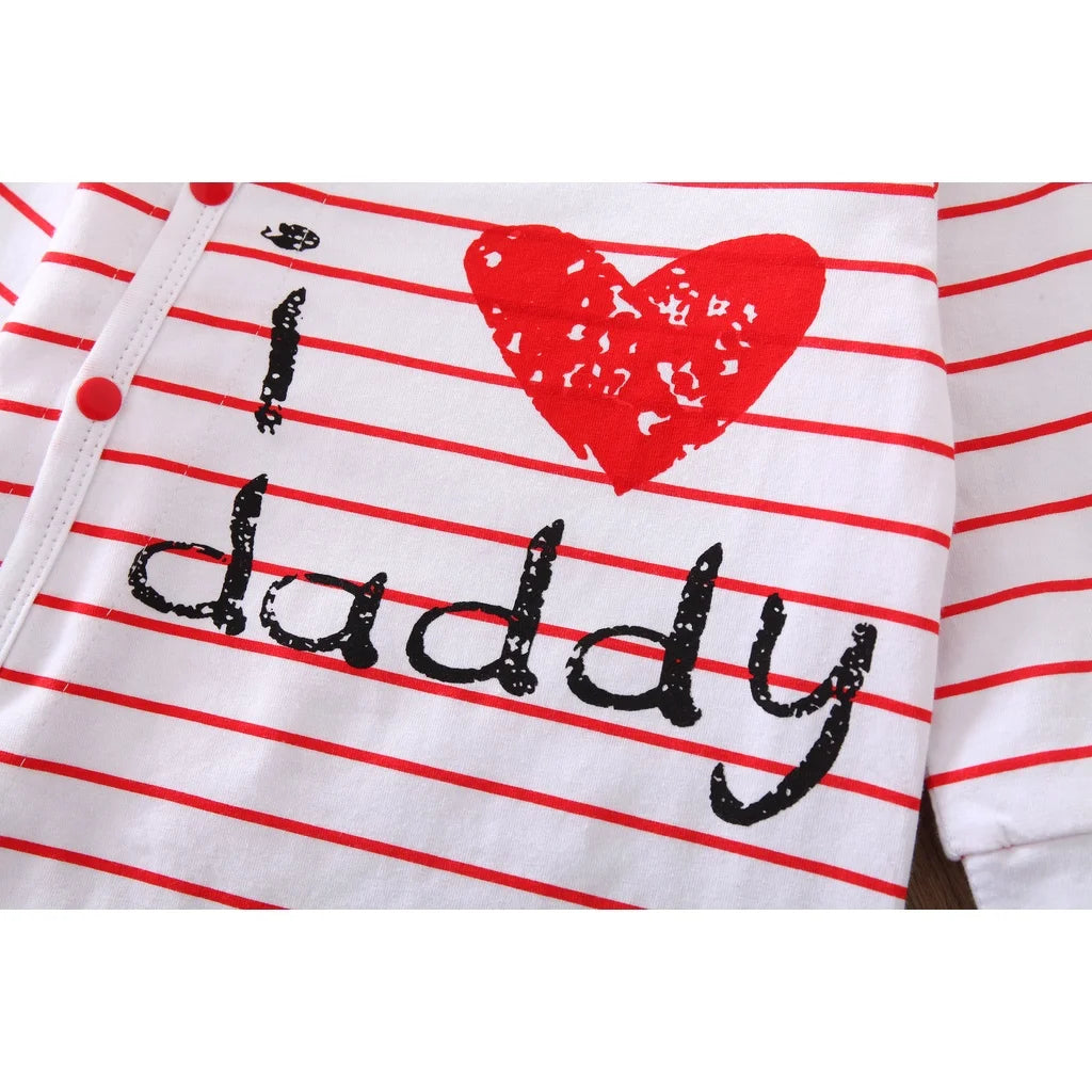 Newborn Baby Boy Girl Romper Long Sleeve Cotton Letter Print Jumpsuit Infant baby boy girl clothing Infant Pajama Outfits