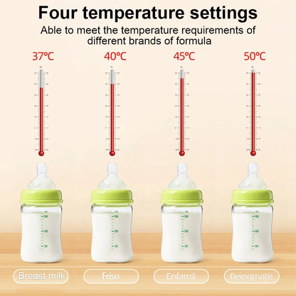 Portable Bottle Heater For Baby Milk USB Rechargeable 8800mAh Temperature Adjustment Fast Milk Heating Travel Baby Bottle Warmer