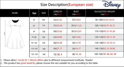 Hellokitty Kuromi Summer Dress Girl Dresses Children Dresses Miniso Cosplay 3d Cartoon Print Cute 2024 Girl Clothing Vestidos