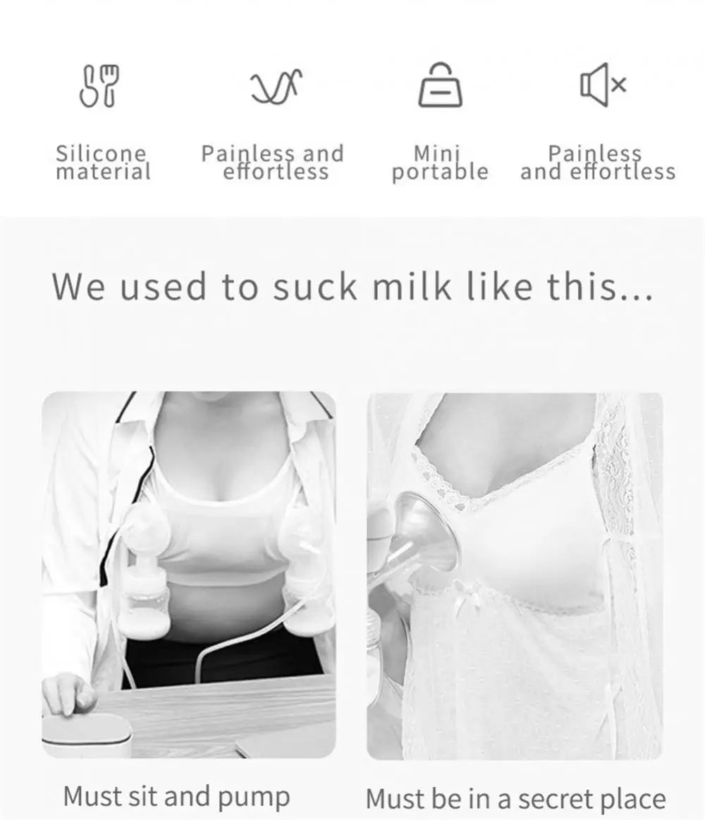 Portable Breast Milk Collector Leakage Prevention And Overflow Prevention Baby Feeding Milk Protect Nipples Collect Breastmilk