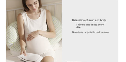 Multifunctional U-Shape Pregnancy Pillows Soft Side Sleeping Body Cushion for Pregnant Women Solid Nursing Pillow