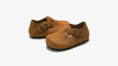 RUIZUSTOCK Fleece-Clogs für Kinder, elastische Baby-Plüsch-Hausschuhe für Jungen und Mädchen, Lauflernschuhe, warme Winter-Freizeitschuhe mit weicher Sohle