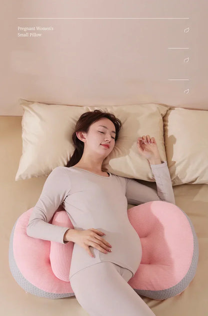 Pregnant Women Lumbar Pillow Four Seasons Universal Waist Support and Protection Side Sleep U-shaped Cushion Pregnancy Pillow