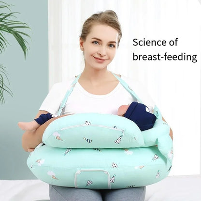 Newborns Moms Breastfeeding Pillow Nursing Pillow Multifunctional for Breastfeeding and Waist Support Ideal 2024