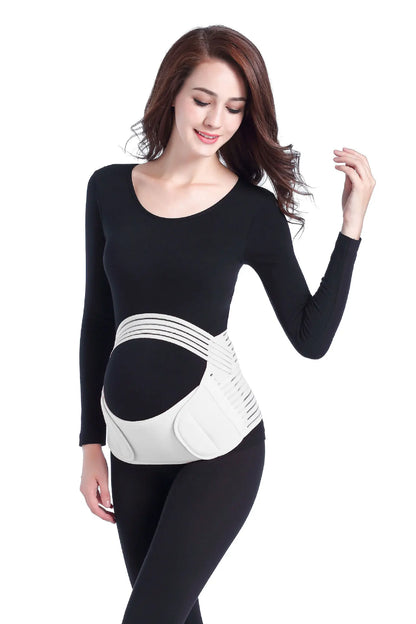 Pregnant Women Support Belly Band Back Supporting Abdominal Girdle   Belt Adjustable Waist Care Maternity Abdomen Brace