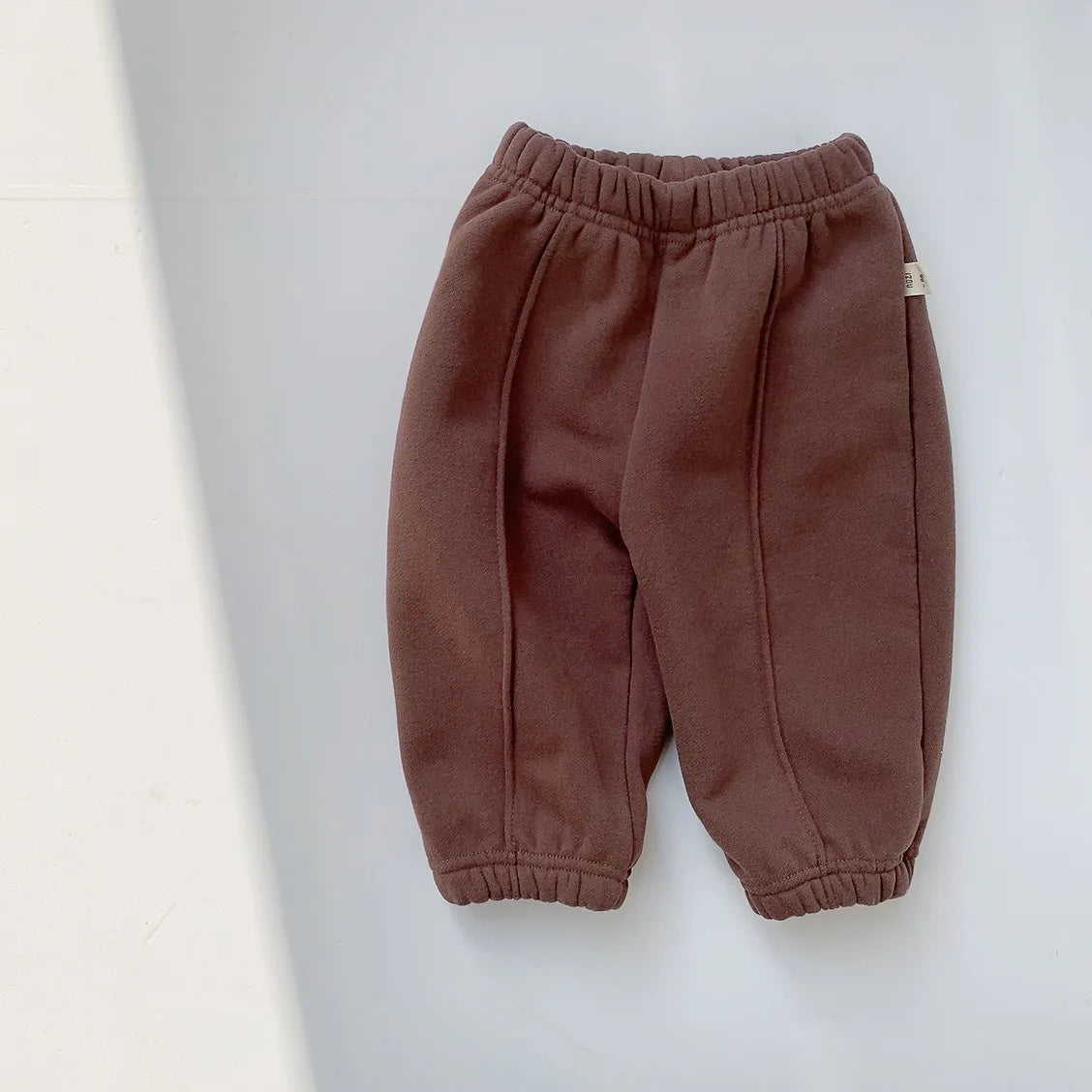 2024 Winter Baby Warm Pants - Plus Velvet Thick Harem Trousers for Toddlers