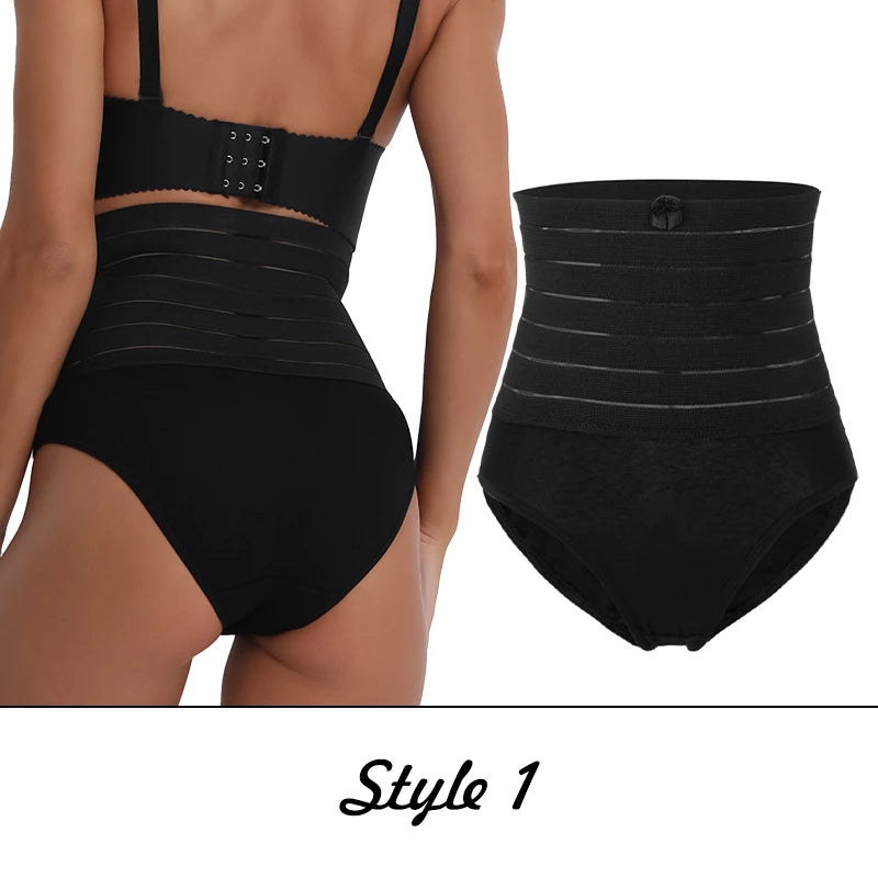 Postpartale Bauchband Bauchkompression Abnehmen Hohe Taille Formende Höschen Atmungsaktive Body Shaper Butt Lifter Nahtlose Höschen