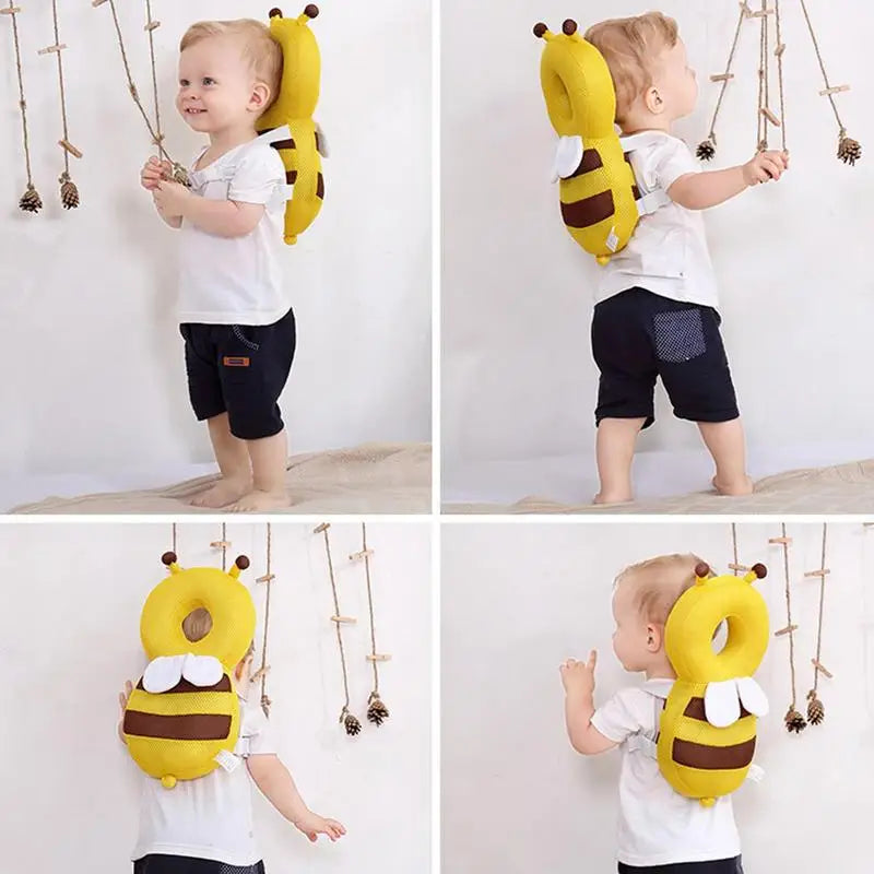 Baby Backpack Head Protection Pillow Head Protector Backpack Fall Protection Adjustable Head Back Guard Newborn Head Protection