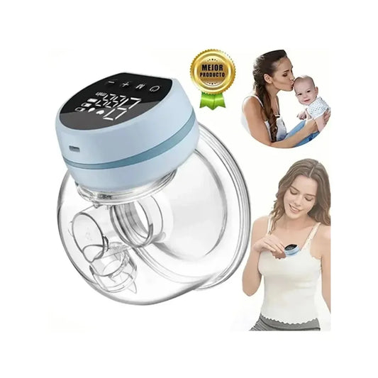 Electric Breast Milk Extractors BPA Free 3 Modes & 9 Levels Low Noise Powerful Suction 1200mAh Portable Breasmilk Pump Handsfree