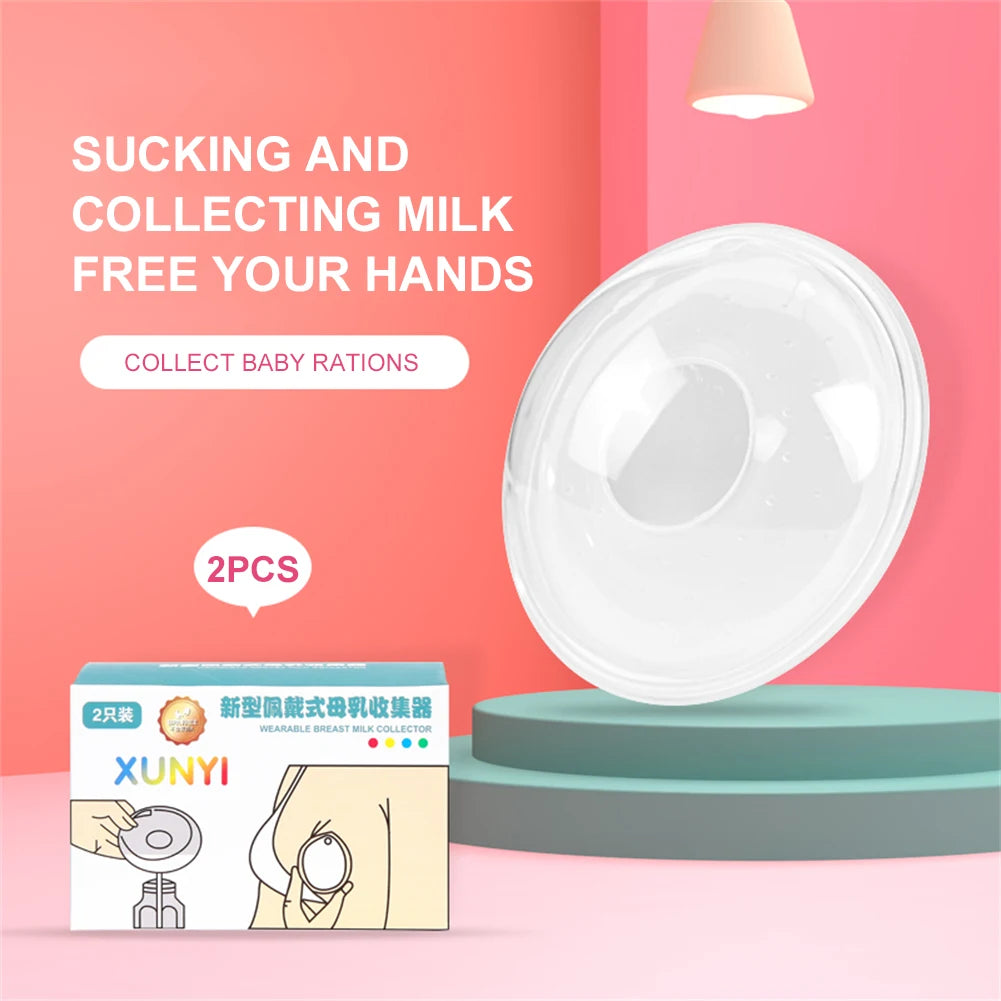 Portable Breast Milk Collector Leakage Prevention And Overflow Prevention Baby Feeding Milk Protect Nipples Collect Breastmilk