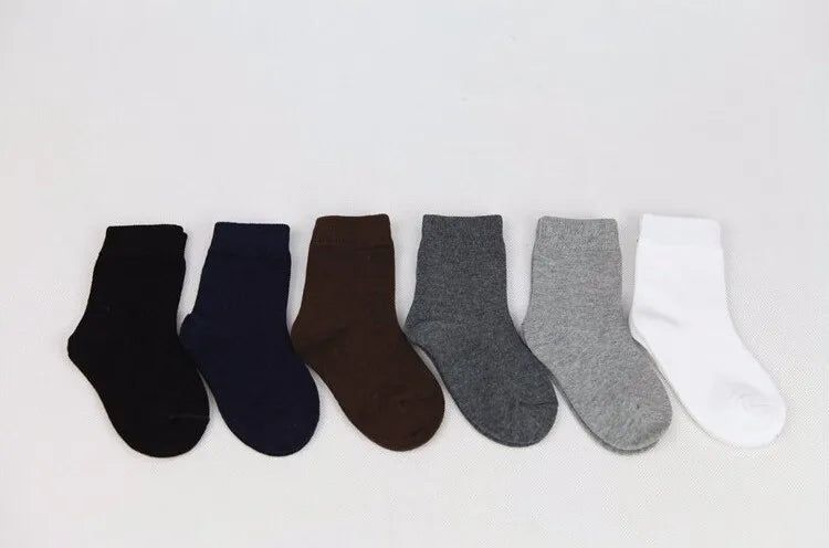 20 stück = 10 Paar Kinder Socken Frühling &amp; Herbst Baumwolle Hohe Qualität Candy Farben Mädchen Socken Mit Jungen Socken 1-9 jahre Kinder Socken