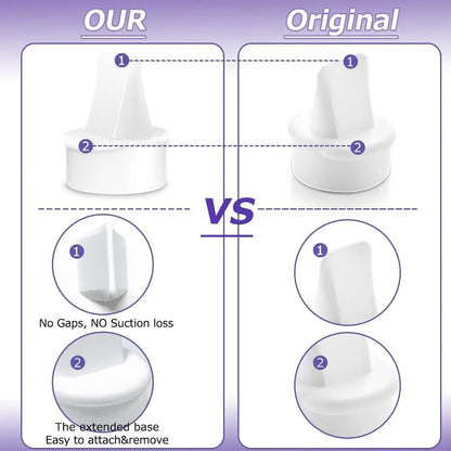 Entenschnabelventile für Lansinoh-Milchpumpen, kompatibel mit Lansinoh-Milchpumpen, Ersatzteile für Entenschnabelventile
