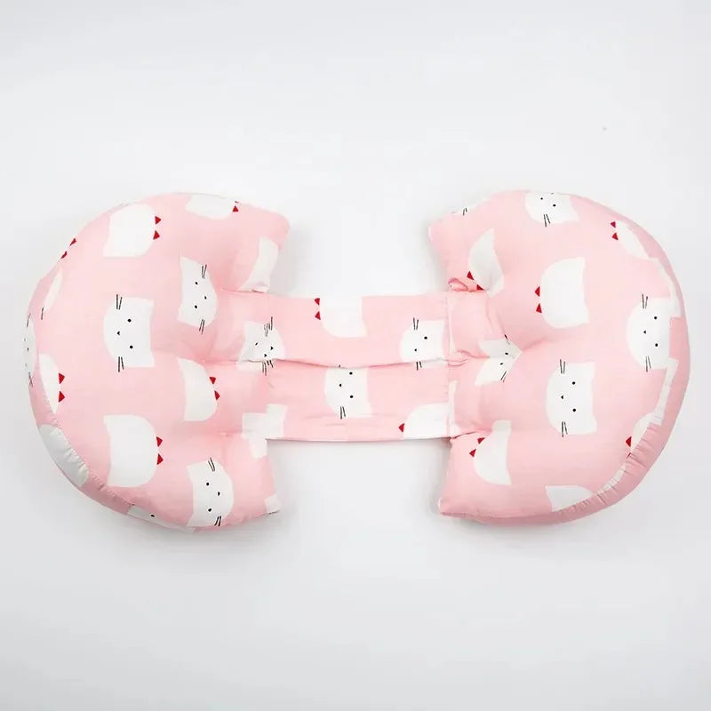 Waist Pillow for Pregnant Women Multifunctional Abdominal Protection Side Lying Artifact U-shaped Cushion Maternity Body Pillow